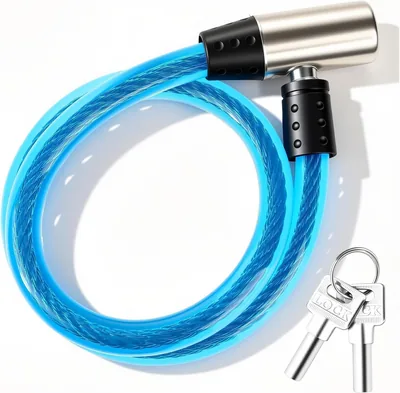 Zapięcie rowerowe 60 cm/11 mm z zabezpieczeniem przed kradzieżą - Najlepsza oferta
