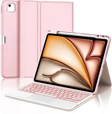 iPad Air Keyboard & iPad Pro 13" Touchpad - 7 Colour Lighting