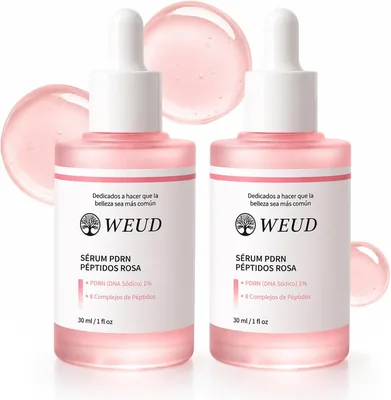 WEUD Serum Coreano Original con ADN de Salmón PDRN, Péptidos Multifuncionales, Niacinamida, Antiedad y Reparador, Reaf