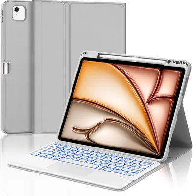 FOGARI Case with Keyboard for iPad Air & Pro - Illumi...