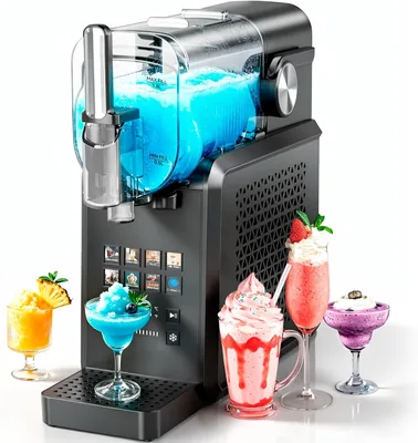 Machine à granité Granite, 2.6L, Machine à glace silencieuse, 8 programmes, Écran tactile, Nettoyage automatique