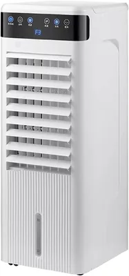Climatiseur portable avec ventilateur de refroidissement silencieux 3 vitesses - 46 dB - 12h minuteur - sans évacuation d'eau