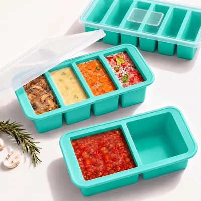Adando Silicone Freezer Trays 3 Pack - Best Deal