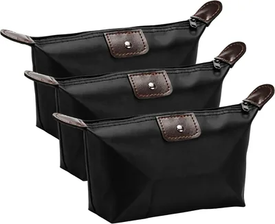 AiTodos Dumpling Makeup Bag 3pcs Waterproof Nylon