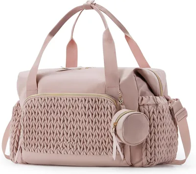 Mochila Pañalera Multifuncional con Cambiador Portátil y Estuche para Chupete, 2026 Bolsa Tote Plegable Gran Capacidad 8 Bols - Mejor Oferta