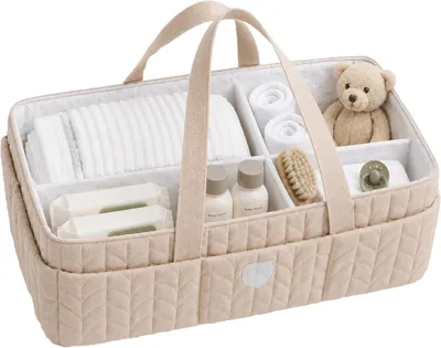Organizzatore Cambiamento Baby Koala - Cesto Diaper Portatile con Divideri Rimovibili - Organizzatore Pannolini