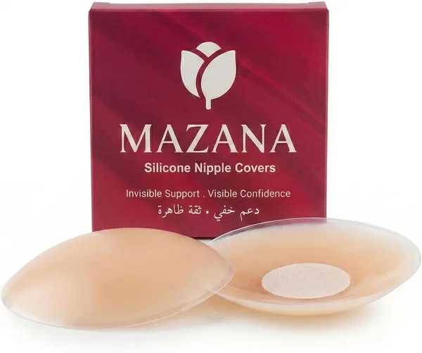 MAZANA Silicone Nipple Covers - Adhesive Nipple Pasties Best Deal