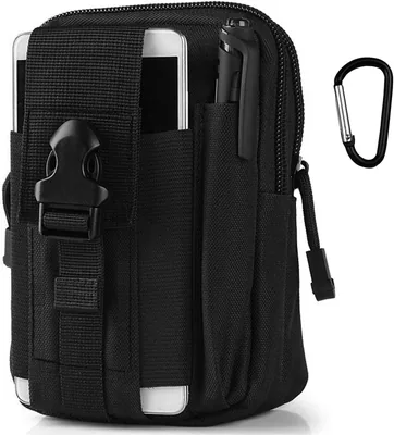Borsa tattica per sport, pratica e versatile cintura Molle, portafoglio per telefono cellulare e moneta comoda