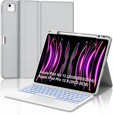 Keyboard Case for iPad Pro & Air - 7 Colors Illuminated