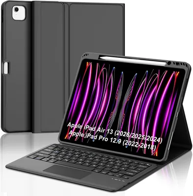 iPad Pro Keyboard with Trackpad - 12.9/13" Models