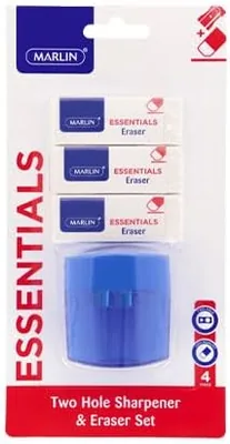 Marlin Essentials Two Hole Sharpener Set, Multicolour - Best Deal