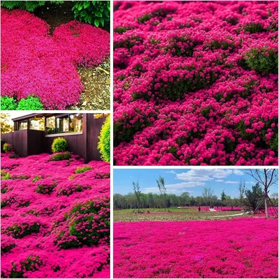 50000 Semi di Timo più vari e resistenti per giardini - Pianta decorativa a crescita multipla