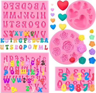UNAYBOW Silicone Letter Molds - Best Deal
