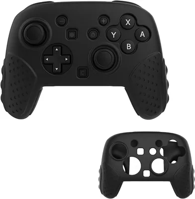 حالة واقية من السيليكون لمستقبل Switch 2 Pro، غطاء خفيف الوزن ومقاوم للصدمات - مقبض مضاد للانزلاق وقطع دقيقة (أزرق)