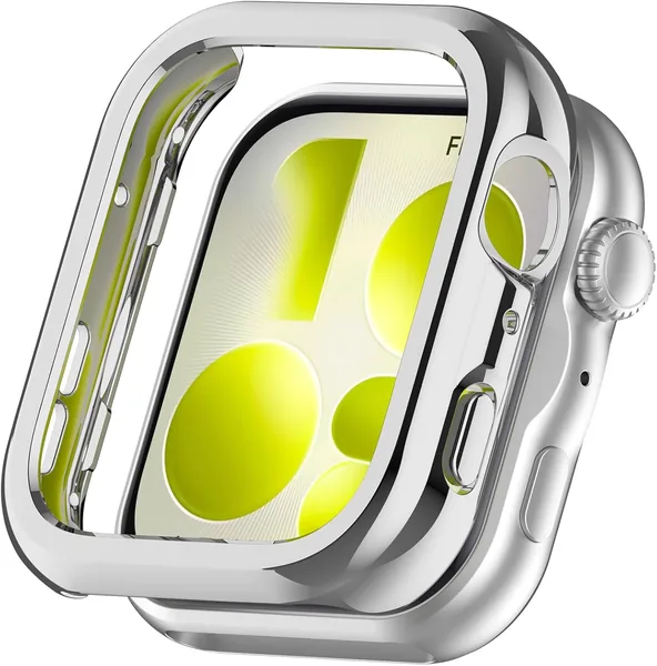Huawei Watch Fit 5 Case - Hard Protective Case with Tempered Glass Screen Protector for Huawei Watch Fit 5 Smartwatch