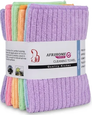 Afrihome Choice Microfibre Cleaning Cloth 5 Pack - Best Deal