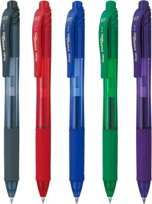 Pentel EnerGel Gel Pen 0.7mm 5 Colour Pack Best Deal