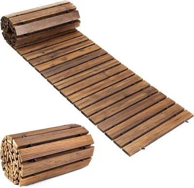 SOONHUA 8FT Wooden Garden Pathway Best Deal