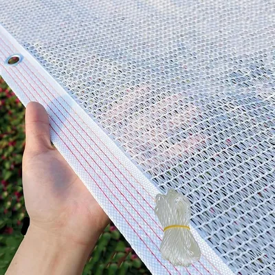 Reti Ombreggianti con Occhielli al 50%, Rete Anti-Grandine | Tenda da Balcone Resistente ai UV