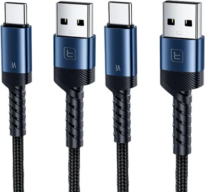 Toocki Kabel USB C 3 A do szybkiego ładowania [2 sztuki 2 m] - Best Price