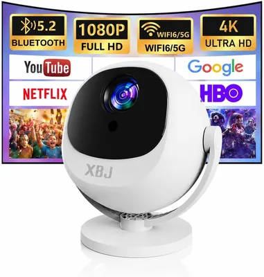 Portable Home Cinema Projector with Speaker