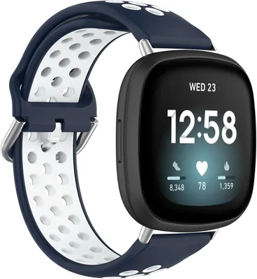 Koelaa Silicone Wristband for Fitbit Versa 3/4 Sense 2 - Men's & Women's, Breathable, Best Deal