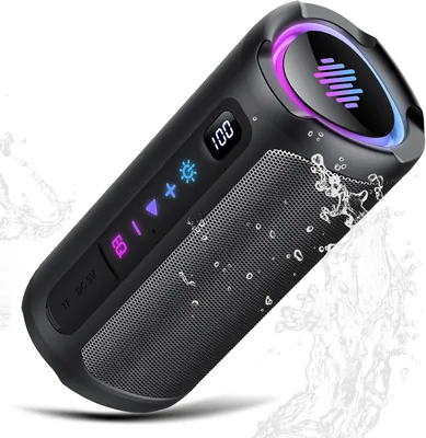 Cassa Bluetooth 5.4 Cassa Portatile 20W con Doppio Driver e Autonomia 20 Ore - Display Digitale + 2 Modalità EQ - Sconto 67%