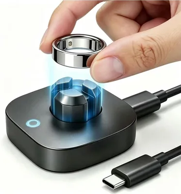 Oura Ring Gen 4 laddare med USB-C - snabbladdningsdocka, beställ nu!