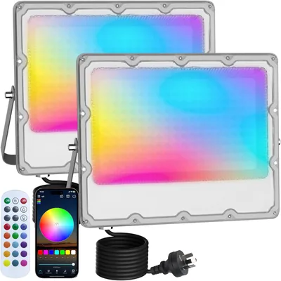 MEEKBOS RGB Flood Lights 2 Pack Best Deal