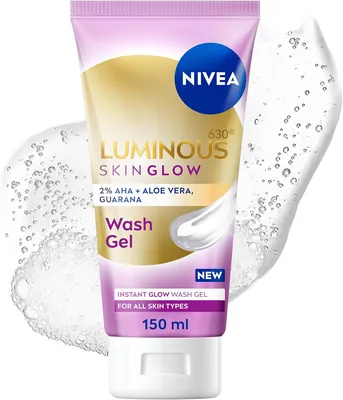 NIVEA LUMINOUS Skin Glow Face Wash 32% Off