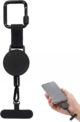 BLPRKOT Pasek na telefon antykradzieżowy z karabińczykiem