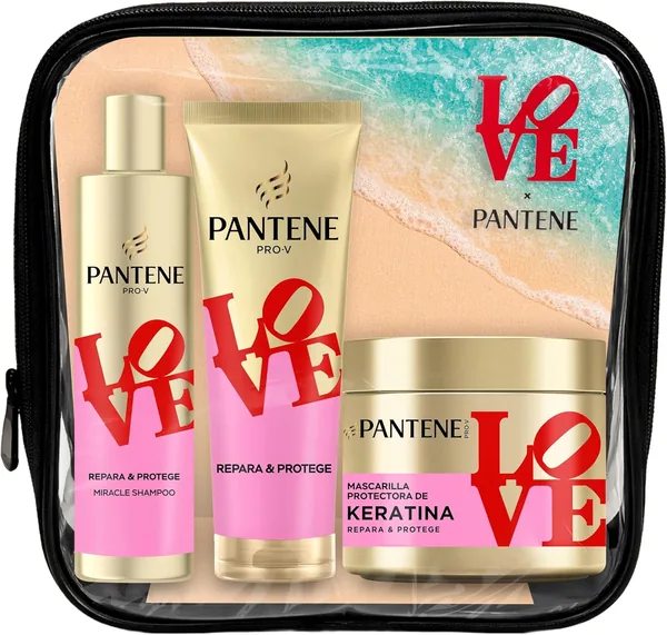 Shampoo Pantene Pro-V 250ml y Acondicionador Minute Miracle 220ml con Keratina Protectora - Mejor Oferta