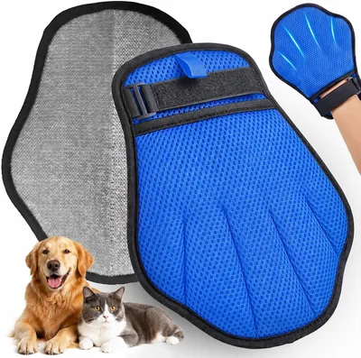Guante HeiLuon Quita Pelos para Mascotas con Tecnología Electrostática - Removedor Reutilizable de Pelo de Perro y Gato