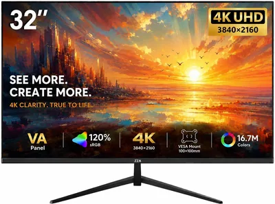 100% sRGB Monitor - 3000:1 Contrast