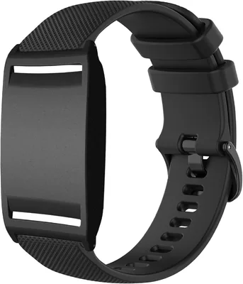 GIOPUEY Strap - Wear-Resistant & Breathable Silicone Replacement for Polar Loop (Black) Best Deal
