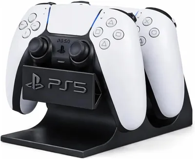 Suporte Porta Controle de Videogame de Mesa PS5 Playstation Preto - Best Deal