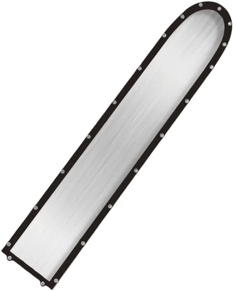 PETSTIBLE Stainless Steel Base Plate med vattenkänslig batterikryp för Xiaomi M365 Pro/Pro2/1S Elektrisk Skot, Anti-förtrolsning