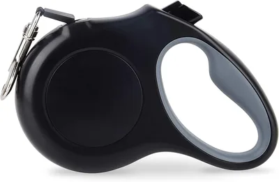 FA PLUS Retractable Dog Leash 5M, Black, For Dogs up to 26 lbs - Best Deal