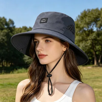 Men's Fishing Cap Wide Brim Sun Hat Neck Flap Best Deal