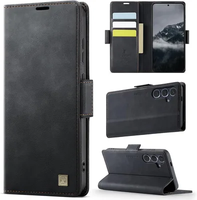 Étui Teeirllim pour Samsung Galaxy S26, Portefeuille en Cuir Premium avec Blocage RFID
