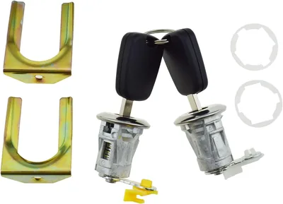 Front Left Right Cylinder Door Lock Barrel with Key 9170Y8 for Peugeot 107 Citroen C1 Toyota Aygo 2005-2014 Best Deal