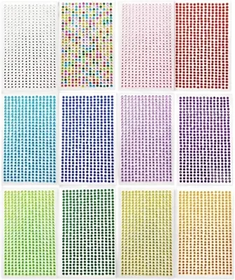 OrinKael 3mm Gem Stickers, 10% Off - Save AED 45.99