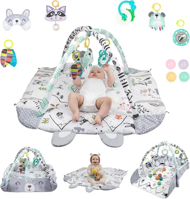Baby Gym Play Mat 5 in 1 Activity Center