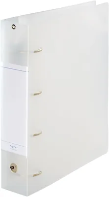 Lihit Lab myfa F6621-1 フロストクリア 大容量ファイル L A4 5ポケット Best Deal