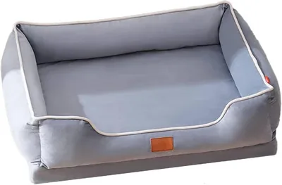Premium Pet Bed - Dutch Velvet & PP Cotton, Non-Slip, for Cats & Dogs