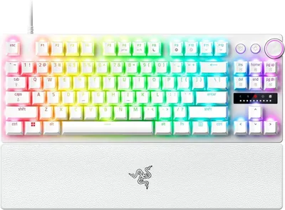 Razer Huntsman V3 Pro Tenkeyless Gaming Keyboard, White - Best Deal
