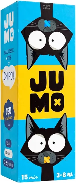 JUMO - Lauréat du Grand Prix des Jouets 2026 - As-tu le même cerveau que tes amis ? - Jeu de société en famille et entre amis