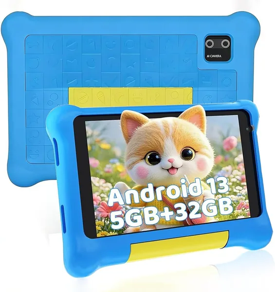 Vekoy Tablette Enfants 7 Pouces Android Tablette  ducative pour Enfant avec  cran HD 5 Go RAM + 32 G