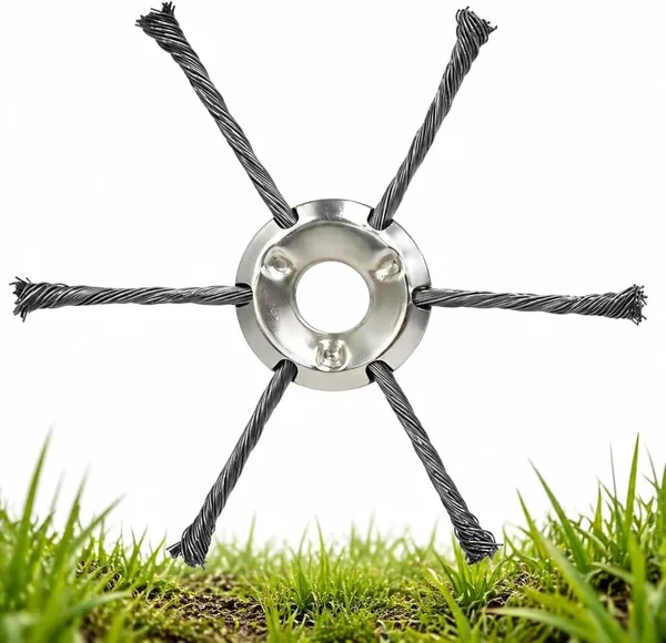 Lawn Mower Wire Head (Overseen by Grass Trimmer), Small, Weeding Wheel for Gasoline Type Lawn Mowers, Chip Saw for Grass Mowers, Grass Cutting Blade
