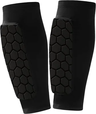 Mini Football Shin Pads XS - Honeycomb Compression